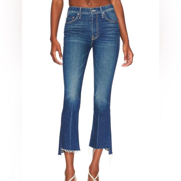 Mother Denim Insider Crop Step Fray in Bad Reputation Size 29 - Picture 1 of 5
